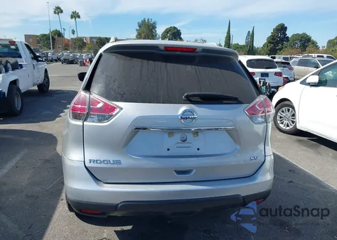2016 Nissan Rogue Sv z USA, uszkodzony, nr VIN 5N1AT2MT0GC844717